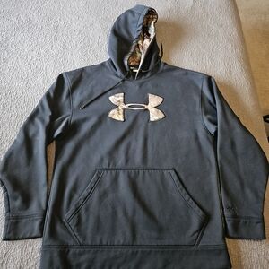 Under Armour Black Men's Sweater with Camo Logo
